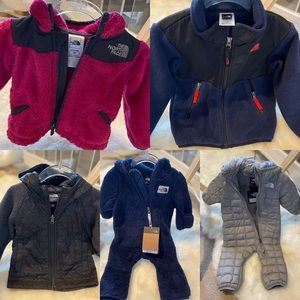 North Face, 3/6 Pink, everything else is sold!